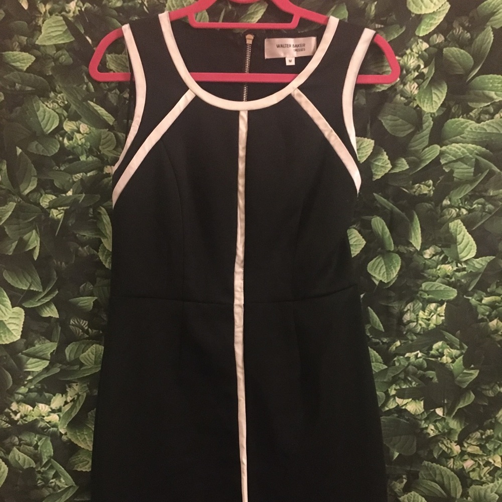 Walter Baker Black and White Dress